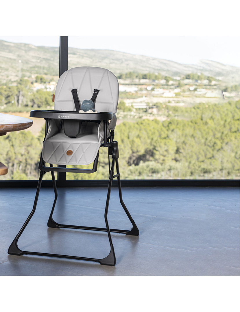 Cadeira Alta Minna Cinzento