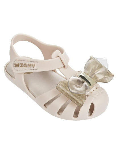 Sandálias Glamour Baby Bege