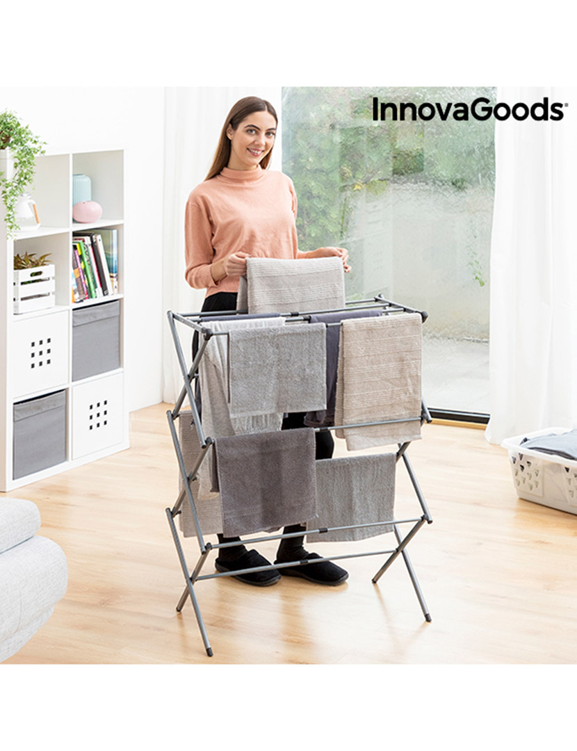 Estendal Metálico Extensível Cloxy