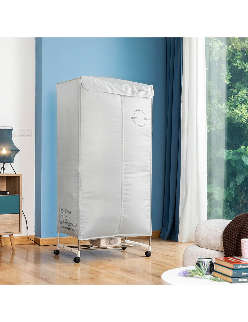 Secador Elétrico Portátil Dupledry Cinza