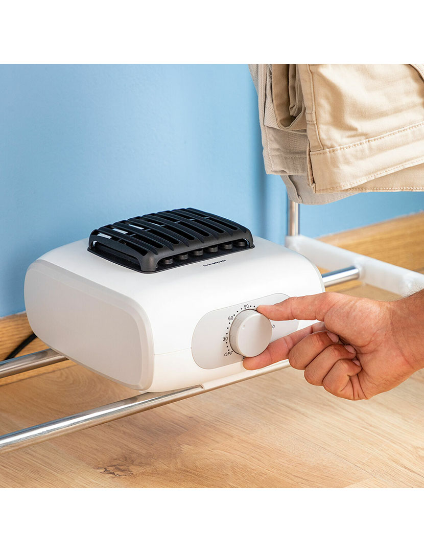 Secador Elétrico Portátil Dupledry Cinza