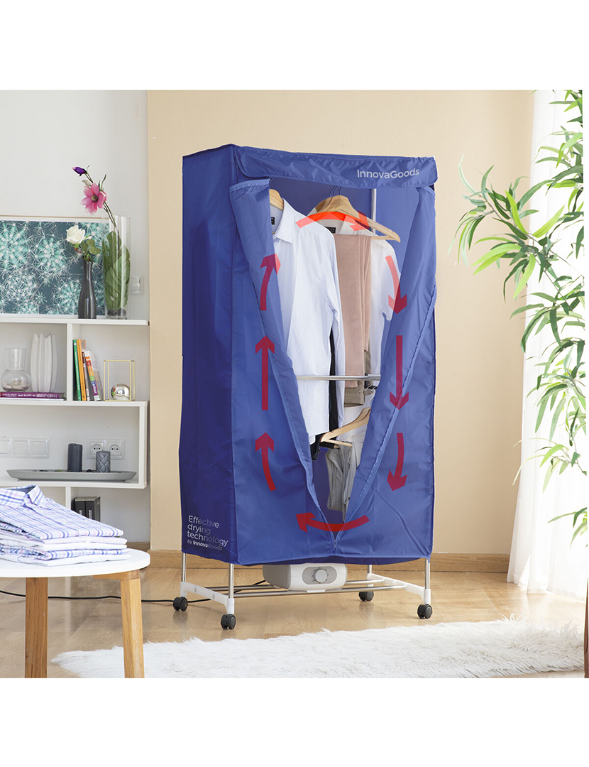 Secador Elétrico Portátil Dupledry Azul