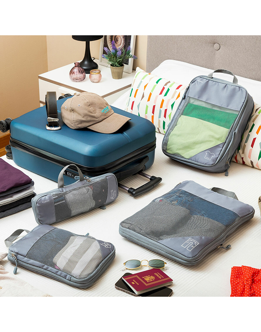 Conjunto 4 Sacos Organizadores Malas Compakube