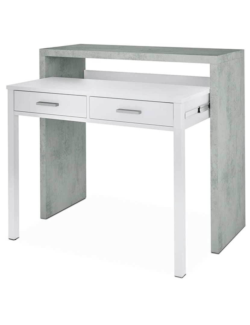 Secretária Tyrion Branco-Cinza