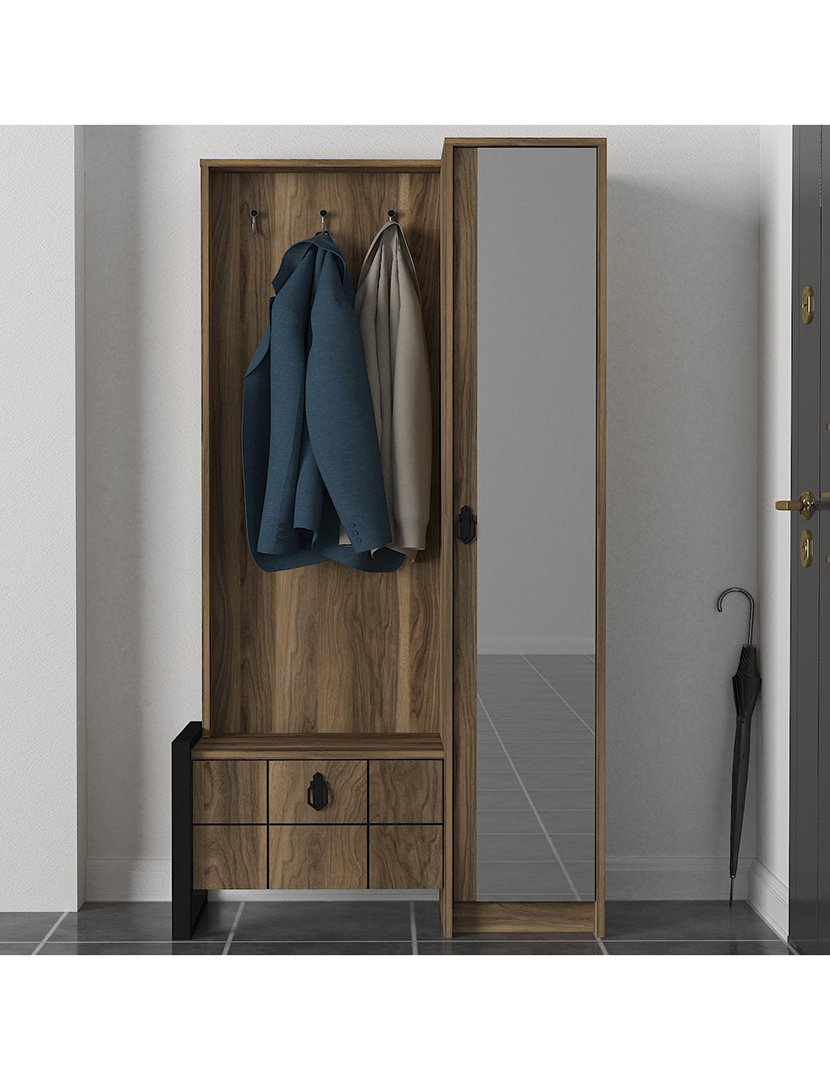 Móvel Entrada Lost Nogueira