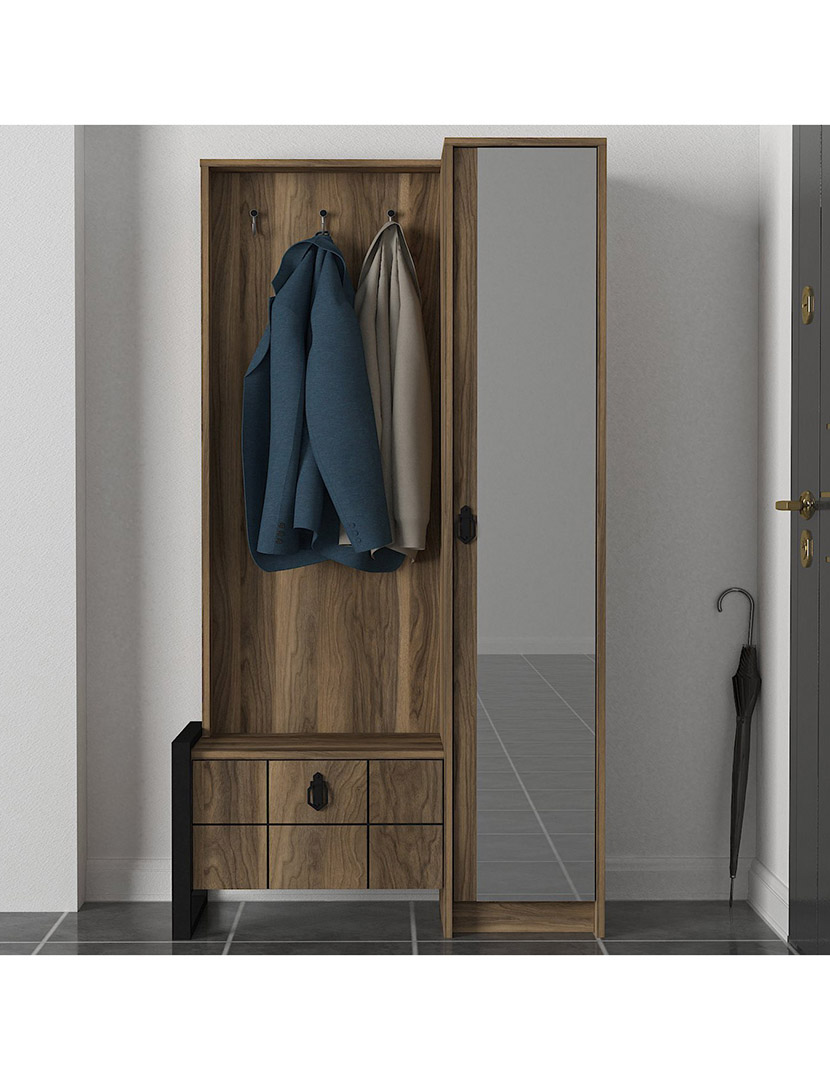 Móvel Entrada Lost Nogueira