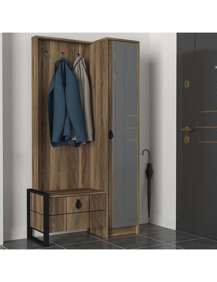 Móvel Entrada Lost Nogueira