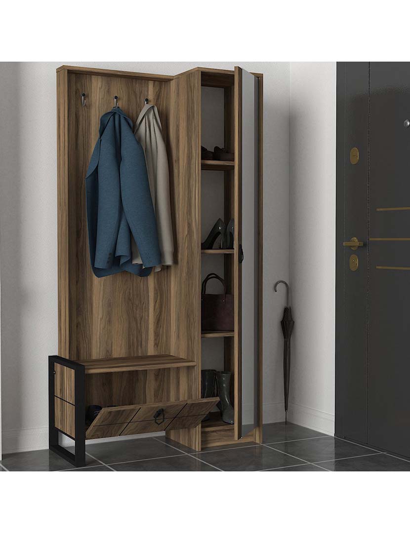 Móvel Entrada Lost Nogueira