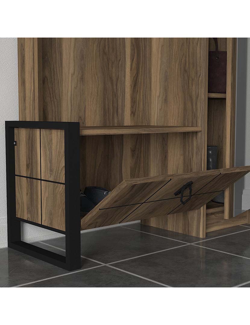 Móvel Entrada Lost Nogueira