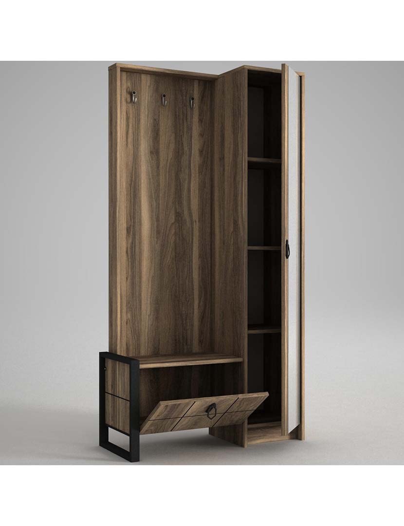 Móvel Entrada Lost Nogueira