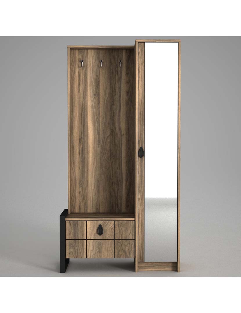 Móvel Entrada Lost Nogueira