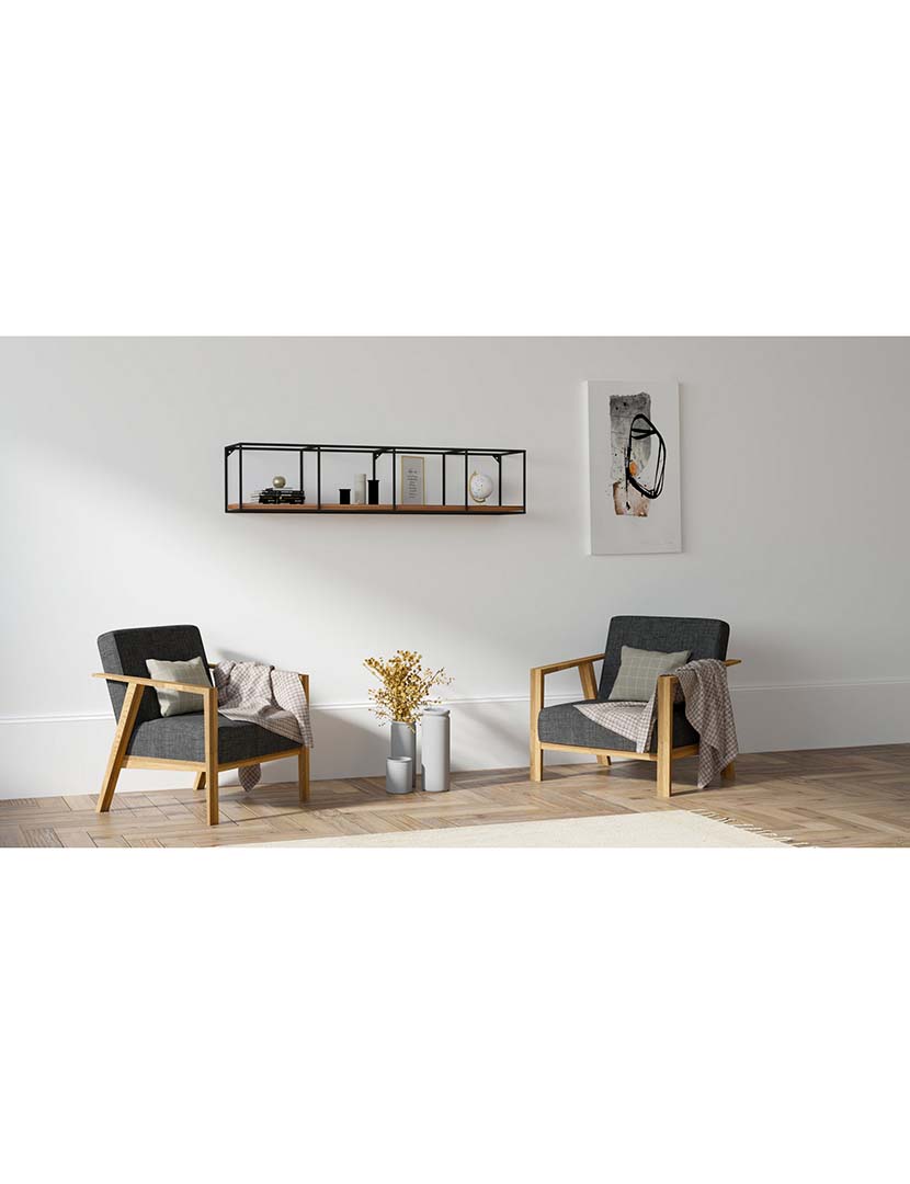 Prateleira de Parede Miray Nogueira