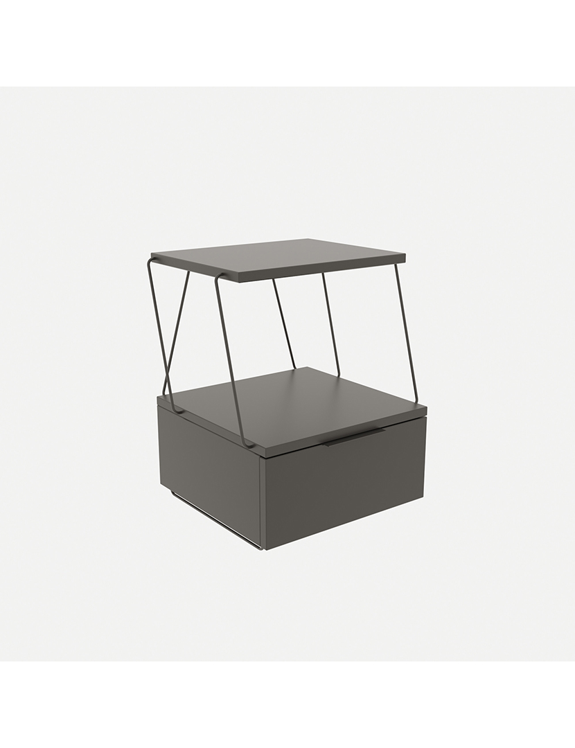 Mesa Cabeceira Tekoba Antracite