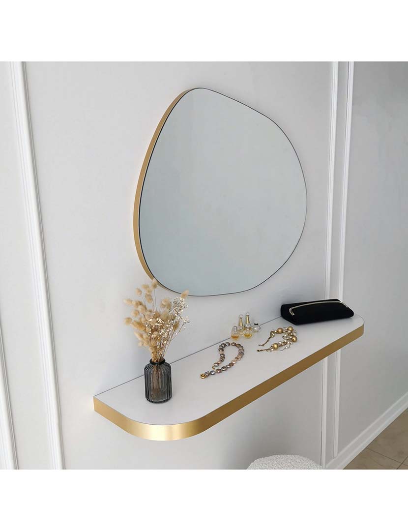 Espelho Gusto Dourado