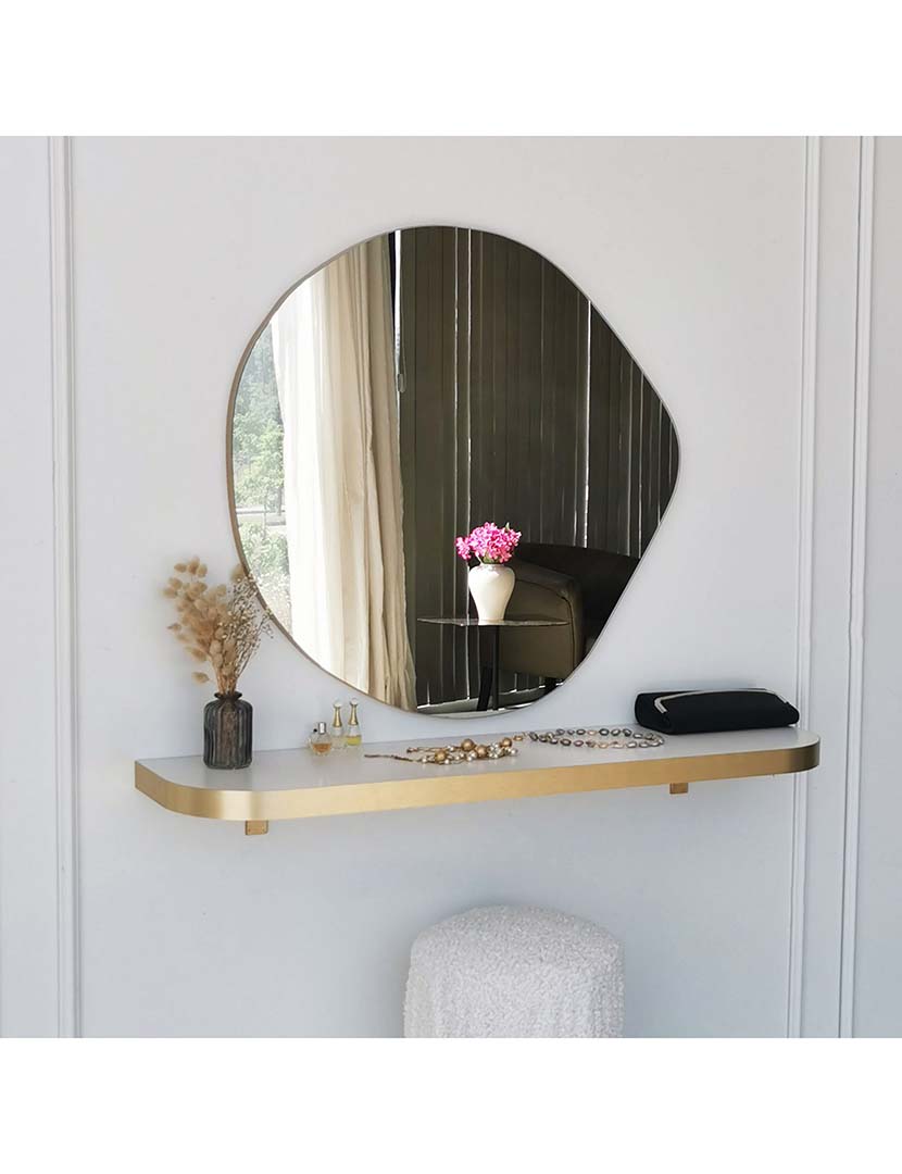 Espelho Asso Dourado