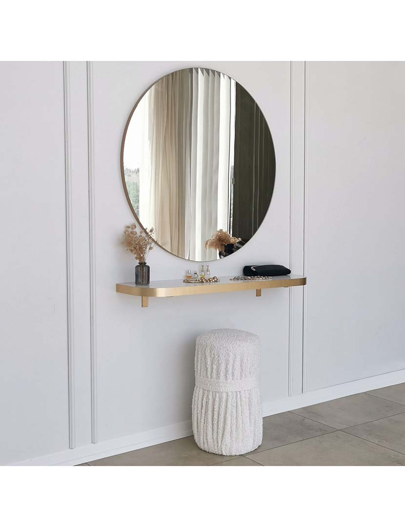 Espelho Gold 90 Dourado