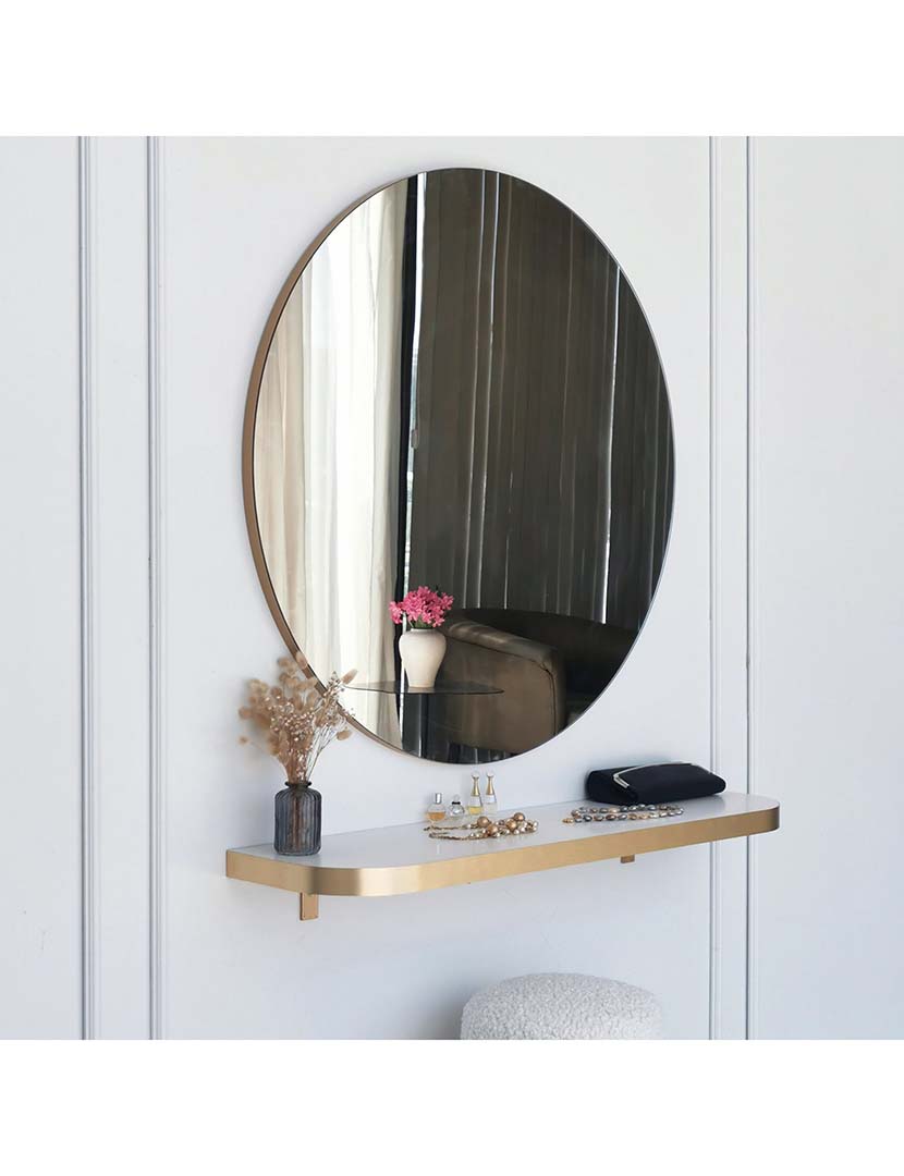 Espelho Gold 90 Dourado