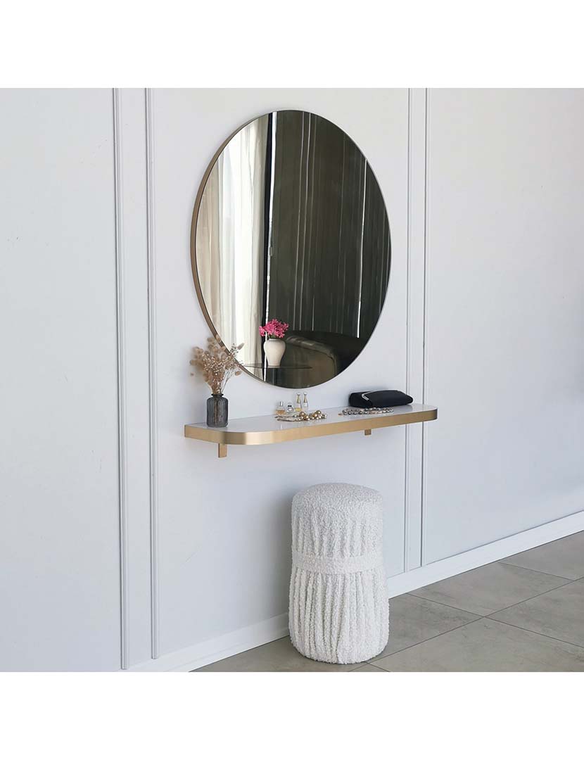 Espelho Gold 90 Dourado