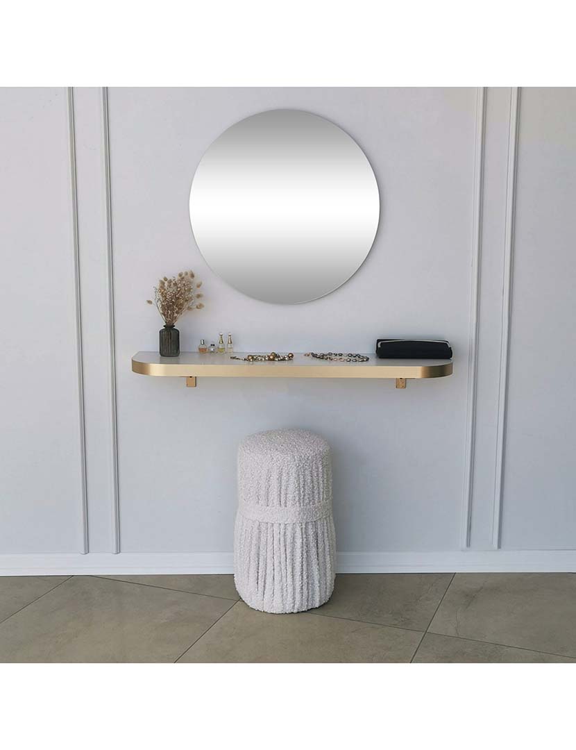 Espelho Gold 60 Dourado