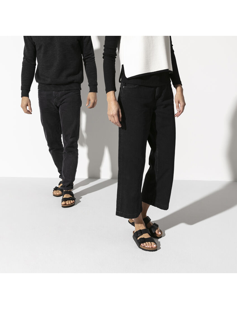 Sandálias Arizona Birko-Flor Preto Estreito