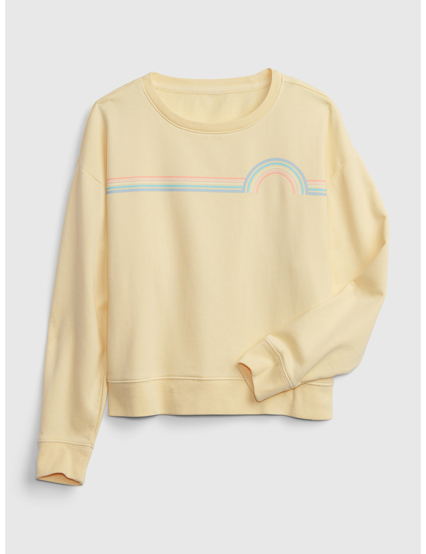 Sweatshirt Amarelo Menina