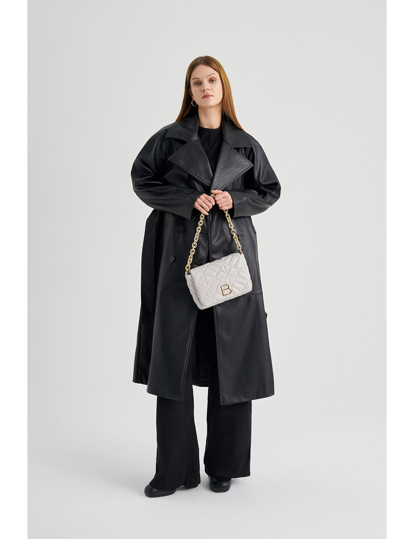 Mala Ombro Senhora Cinzento