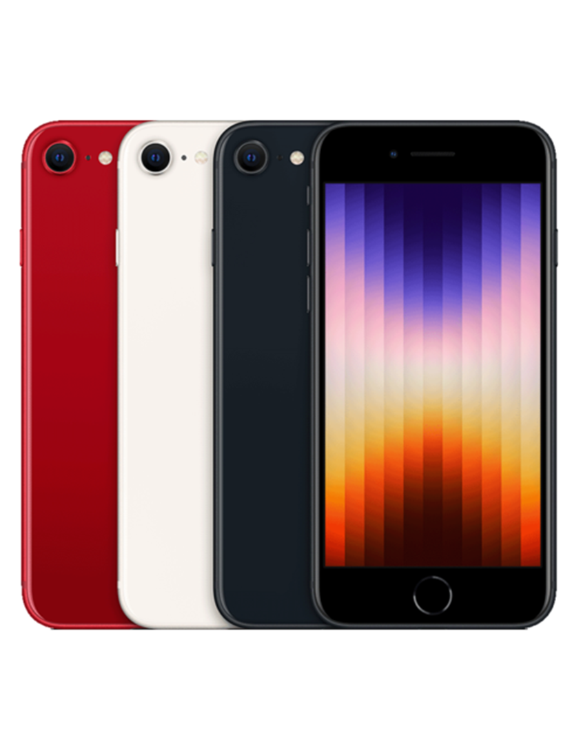 iPhone SE (2022) 64GB Preto Bateria Nova