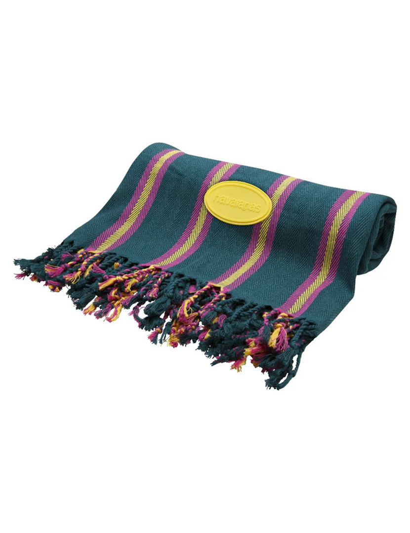 Toalha Pareo Verde e Rosa