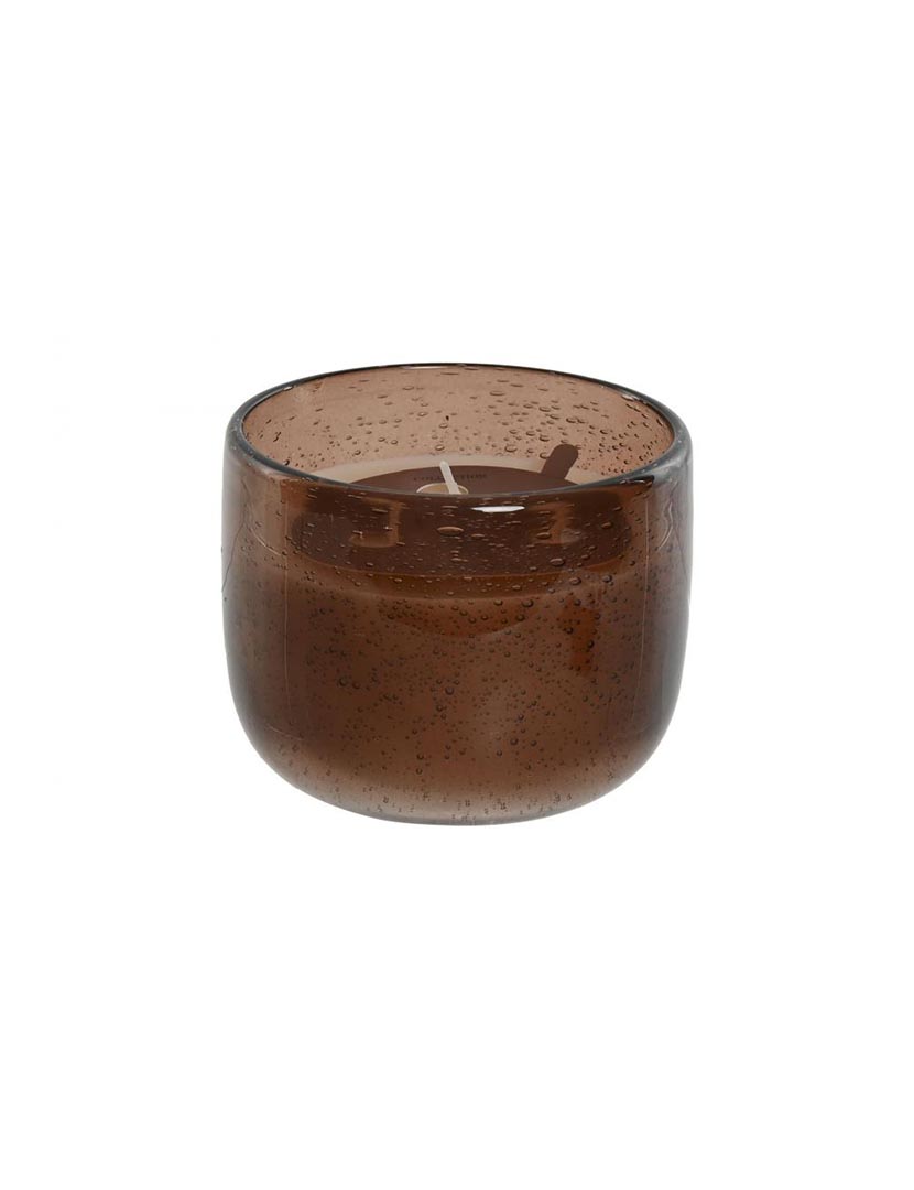 Vela de Cristal de Cera Âmbar