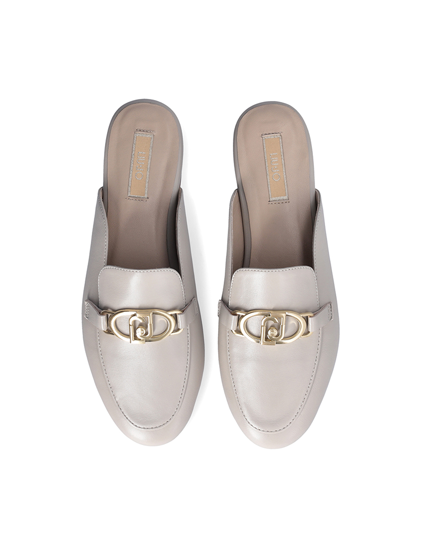 Mules Senhora Cinza Claro