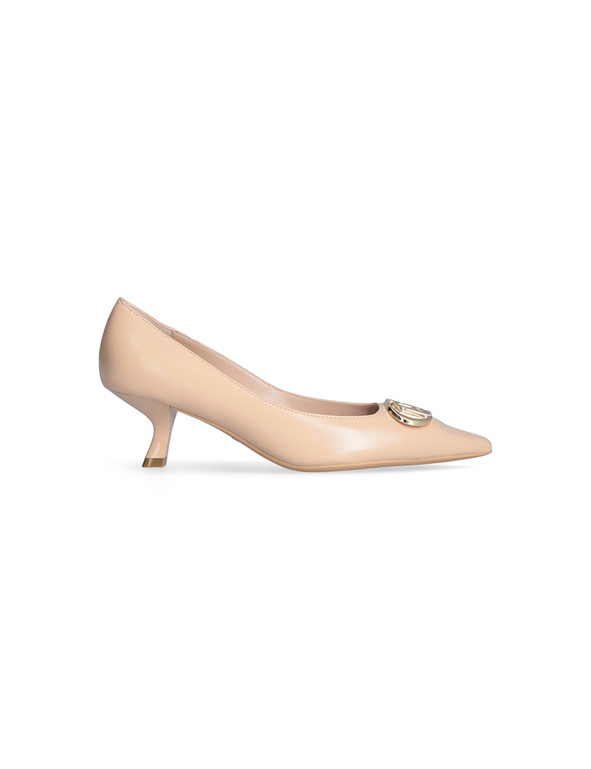 Sapatos com salto Senhora Creme