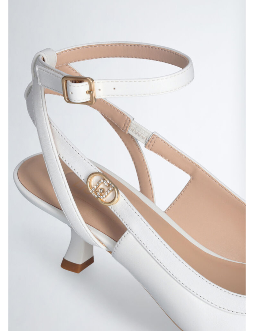 Sapatos com salto Senhora Branco