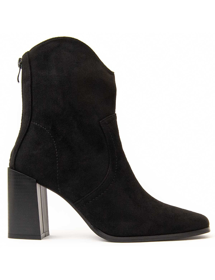 Botins com Salto Senhora Preto