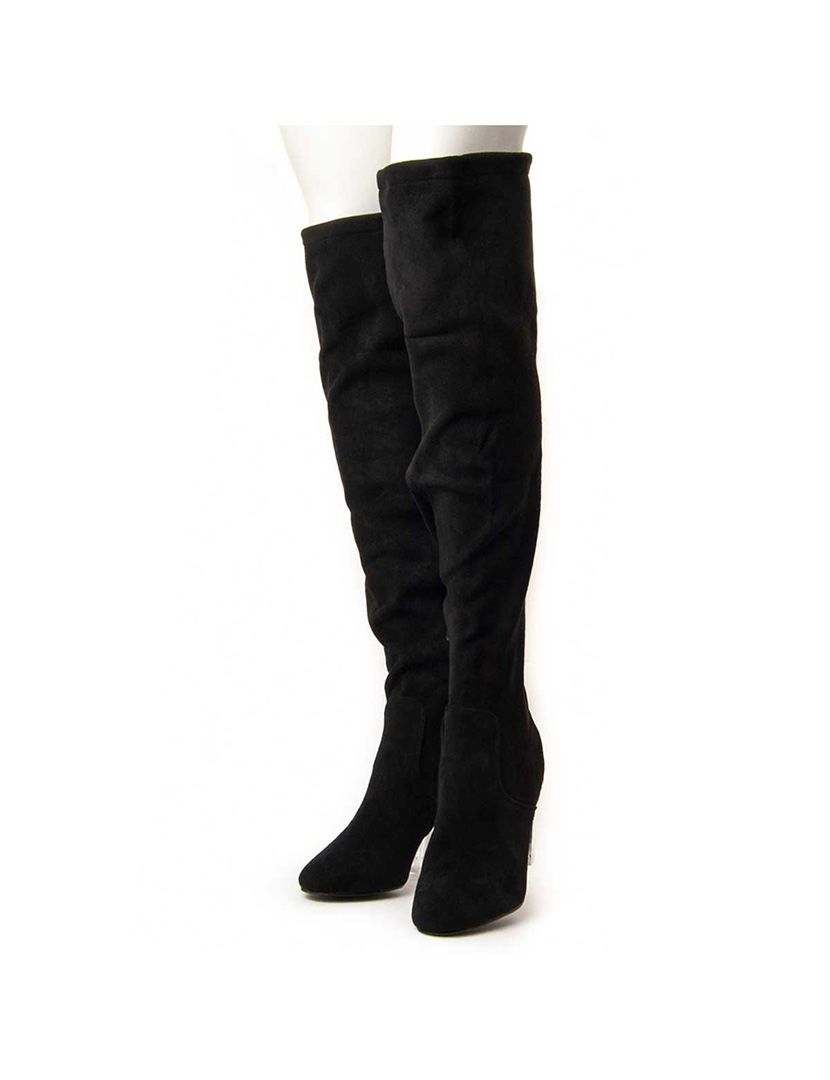 Botas de Salto Senhora Preto