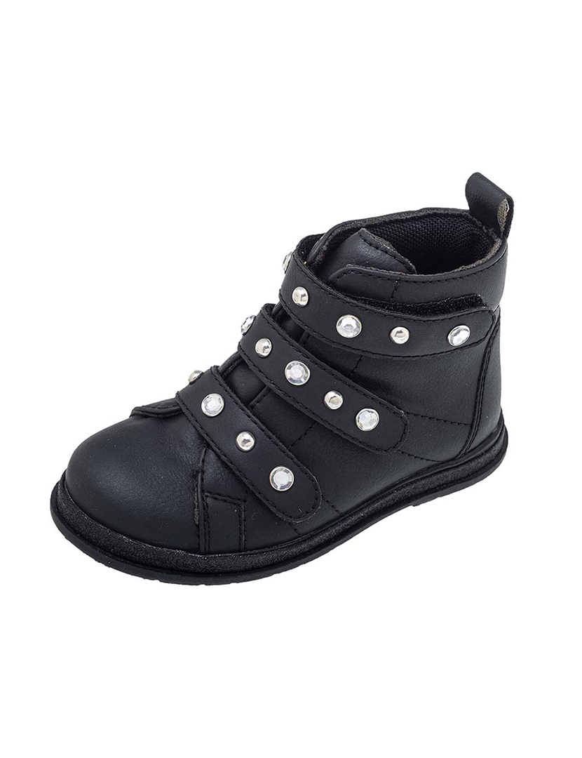 Botins Menina Preto