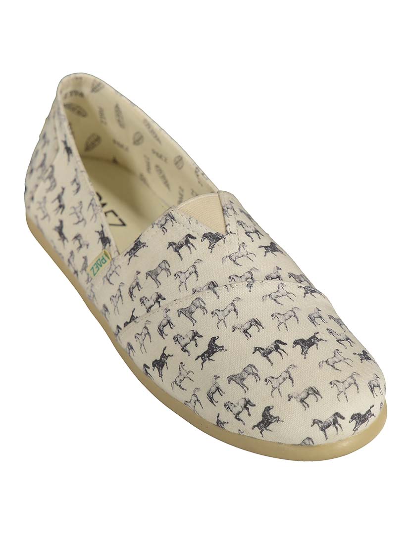 Alpercatas Menino Classic Print Hobby Equestrian Bege