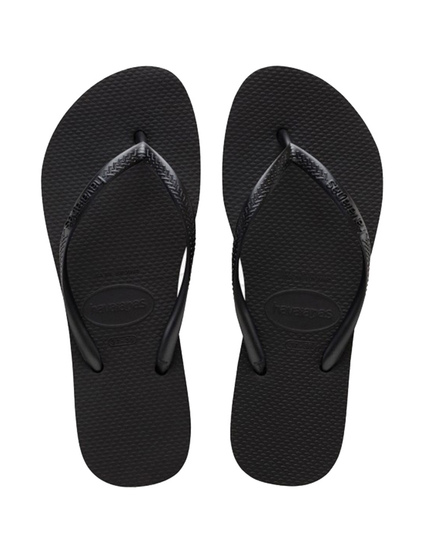 Chinelos Senhora Slim Preto