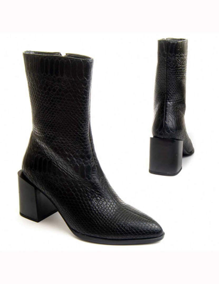Botas Salto Alto Senhora Preto