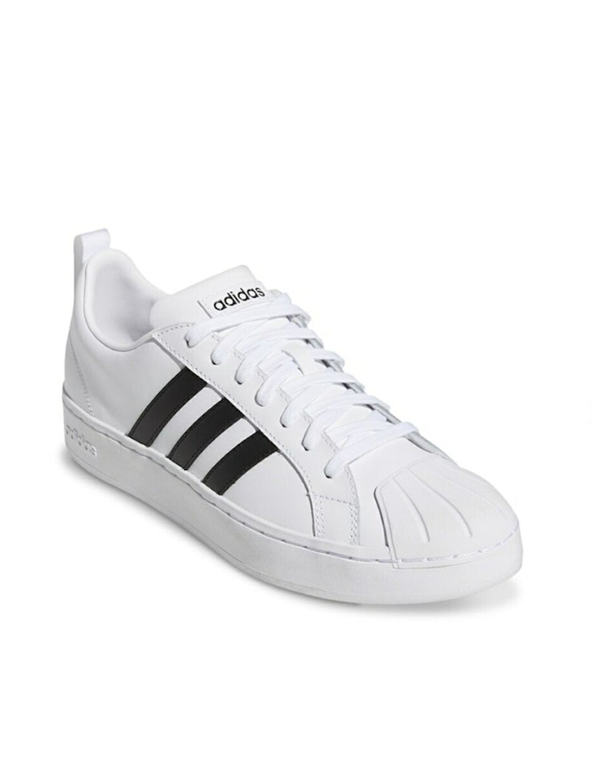 Ténis Adulto Branco e Preto