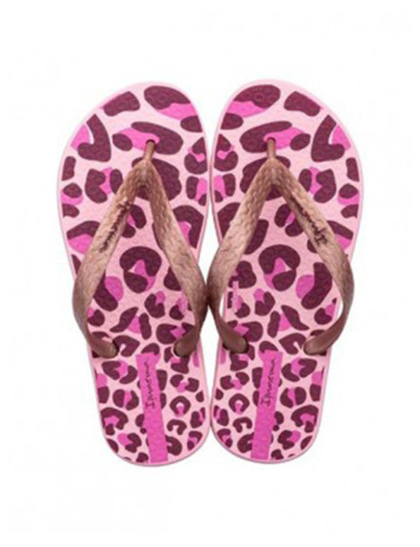 Chinelos Menina Rosa com Padrão