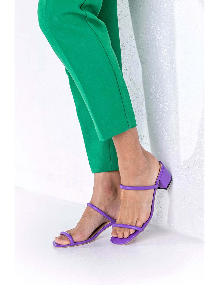 Sandálias Senhora Roxo