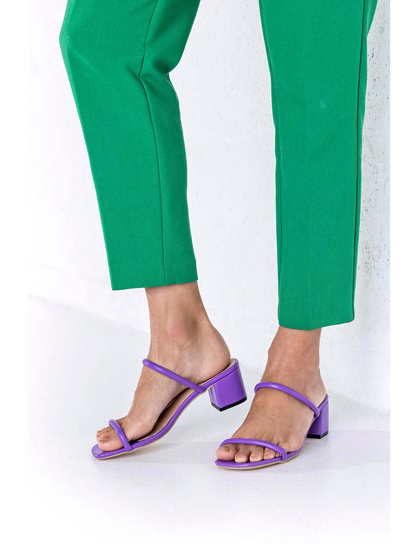 Sandálias Senhora Roxo