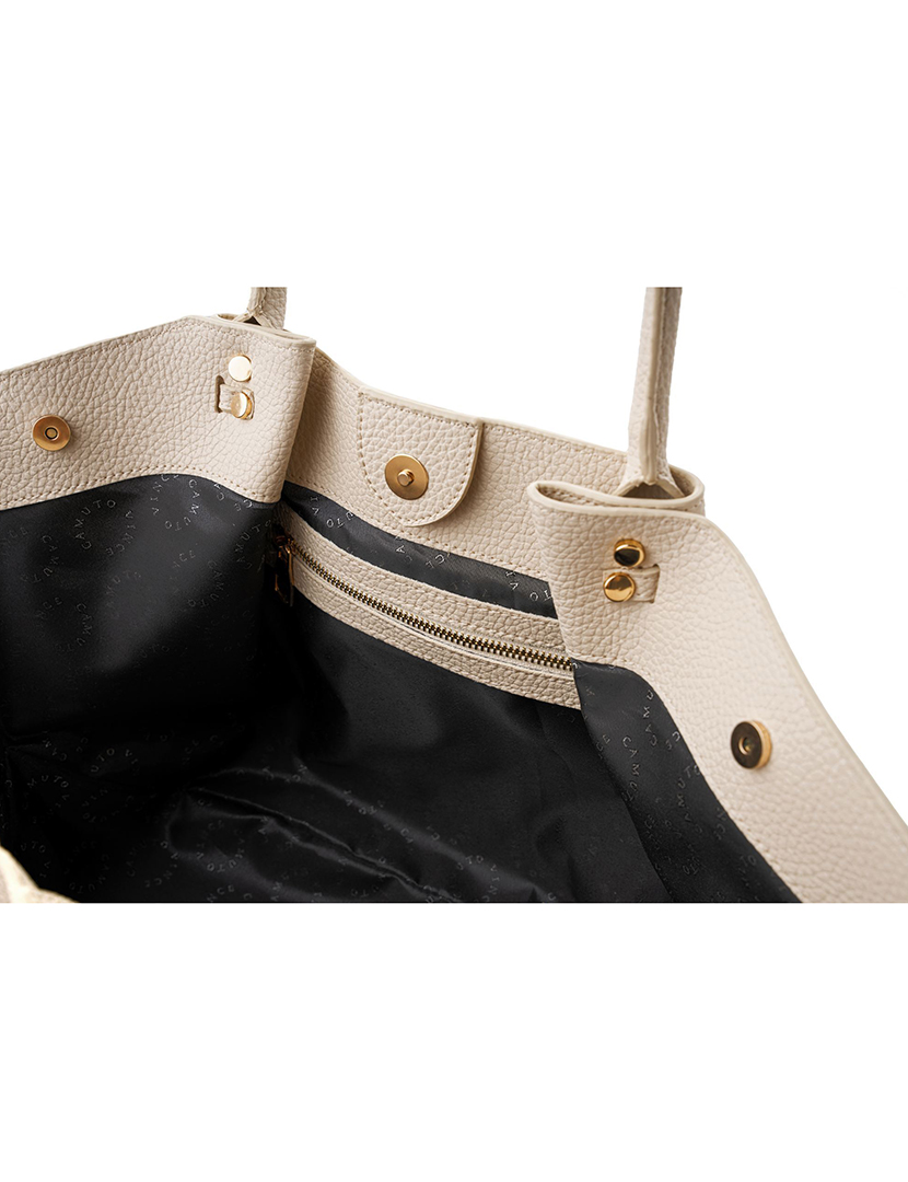 Tote Bag Senhora Prato Bege