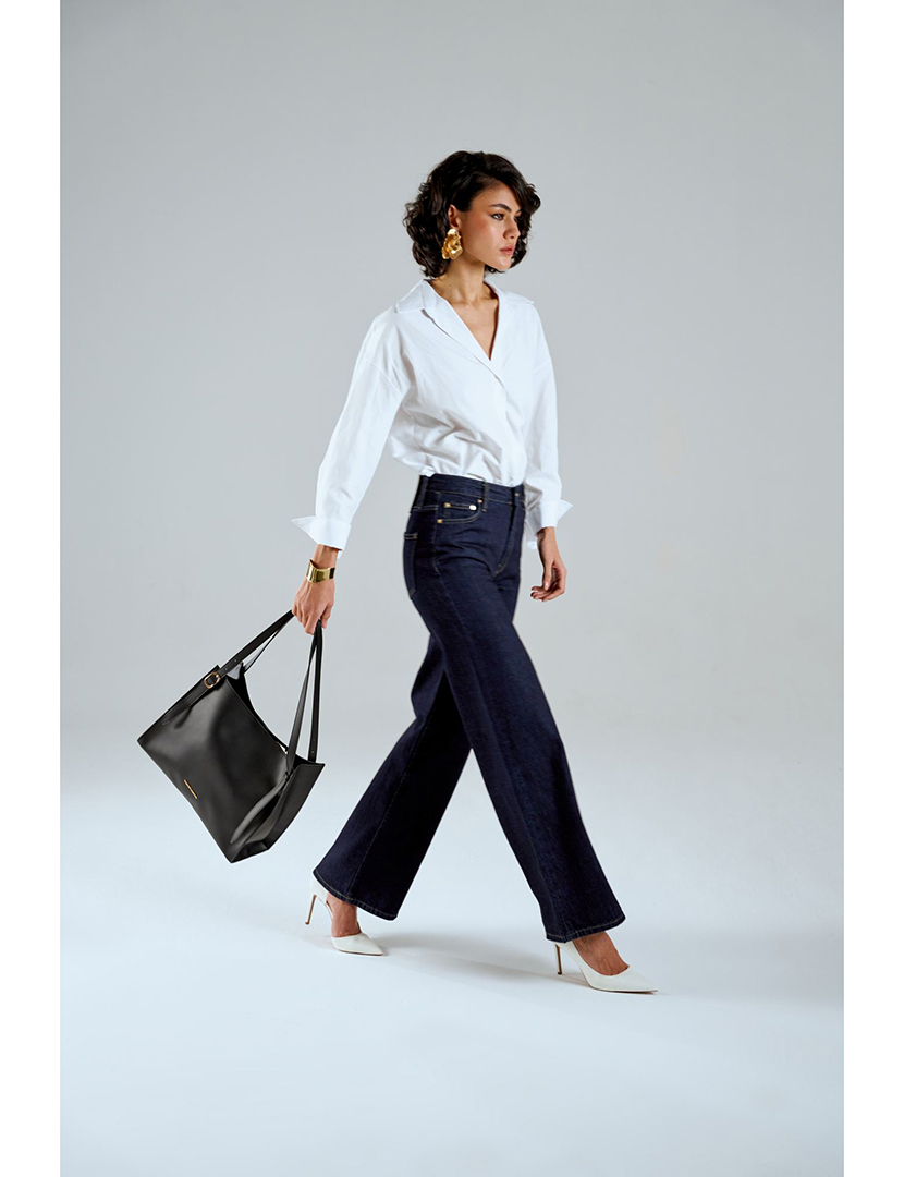 Tote Bag Senhora Palermo Preto