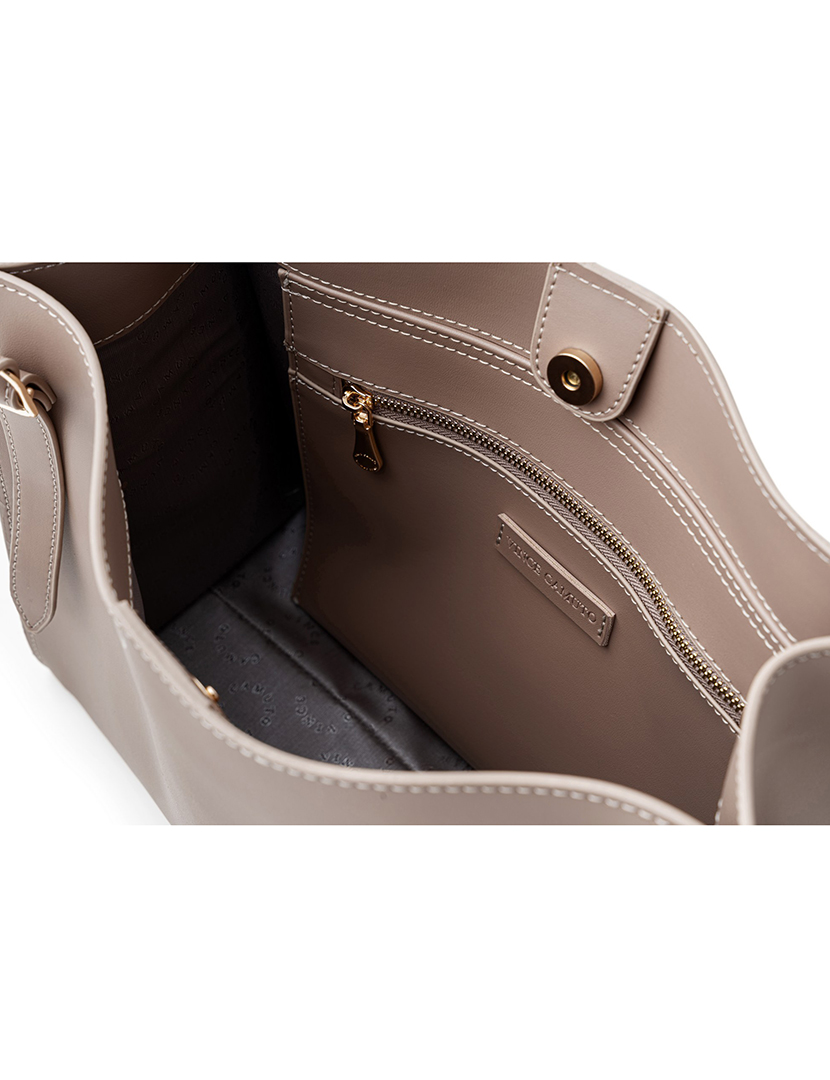 Tote Bag Senhora Palermo Castanho