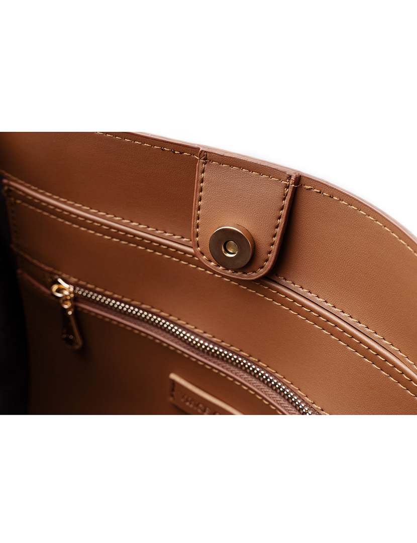 Tote Bag Senhora Palermo Castanho