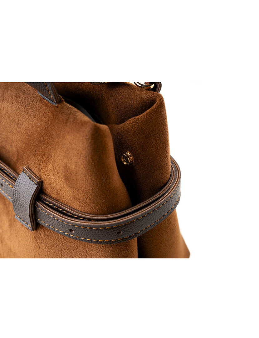 Tote Bag Senhora Vittoria Mini Castanho