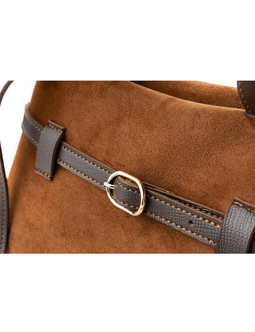 Tote Bag Senhora Vittoria Mini Castanho