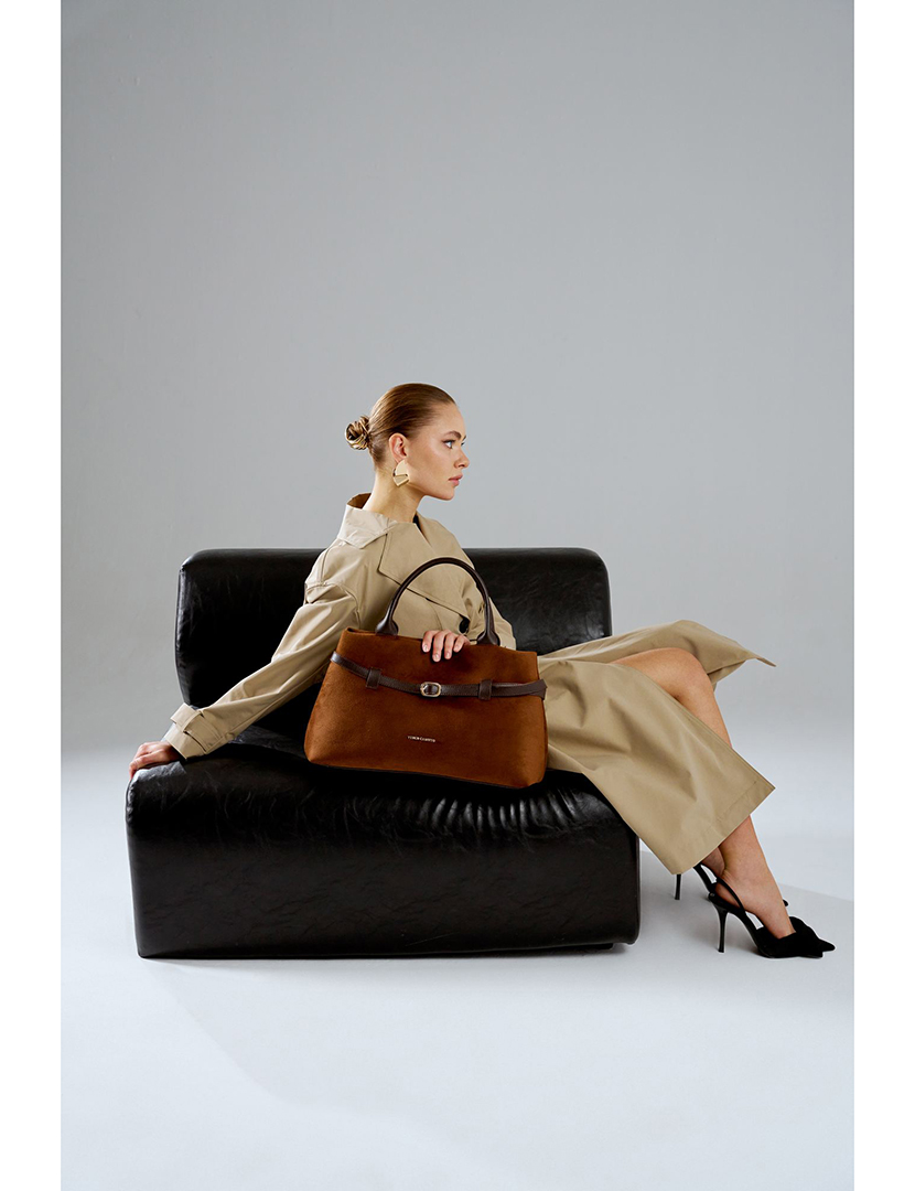 Tote Bag Senhora Vittoria Castanho