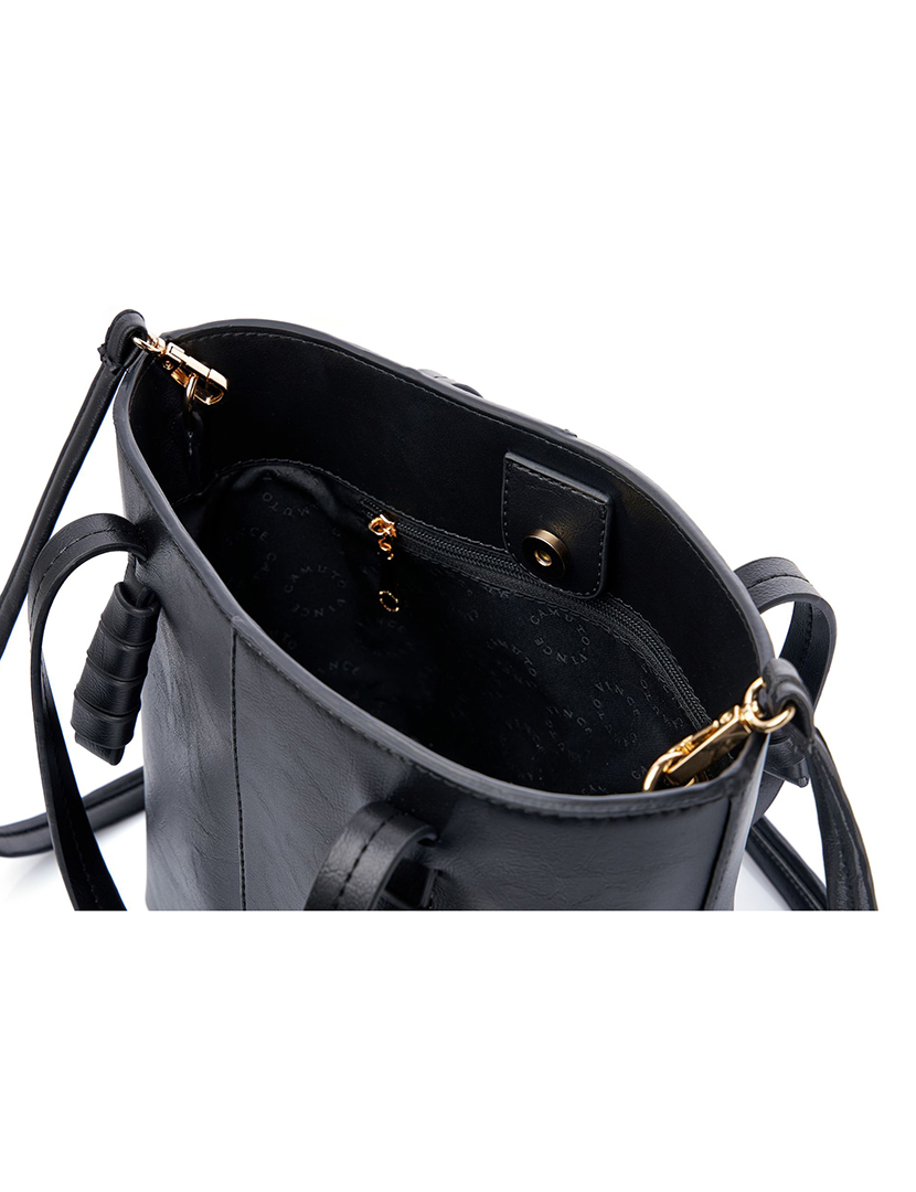 Mala Ombro Senhora Piedmont Preto